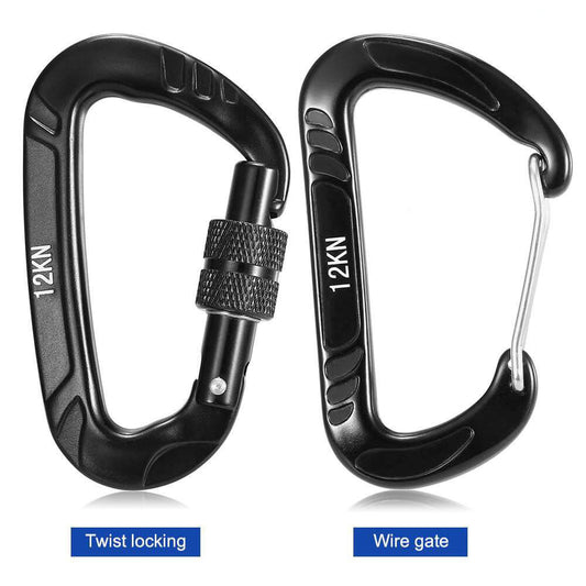 Carabiners 12kn/ 200+ Kilos Capacity